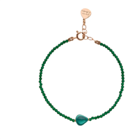 Bracelet Rosso Prezioso Woman Semino d'Amore in Silver BC00523SE TOURMALINE VERDE